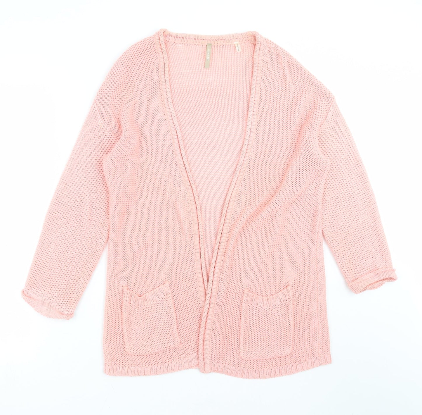 Anthology Womens Pink Knit Cardigan Jumper Size 12