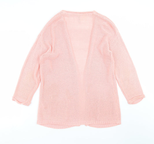 Anthology Womens Pink  Knit Cardigan Jumper Size 12