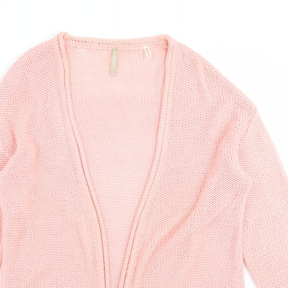 Anthology Womens Pink Knit Cardigan Jumper Size 12