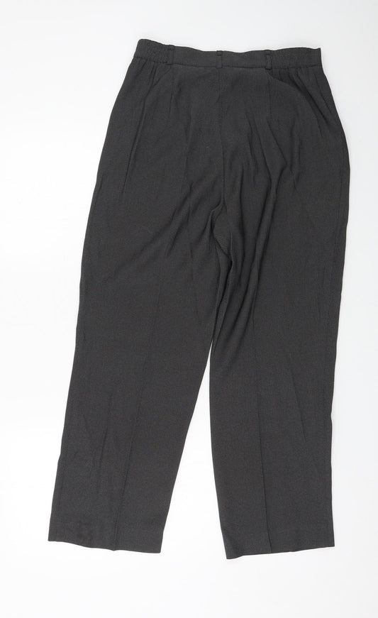Gerry Weber Womens Grey Trousers Size 10 L26 in