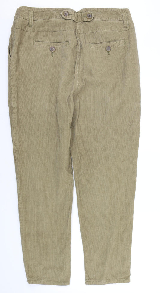 River Island Womens Beige Trousers Size 16 L26 in