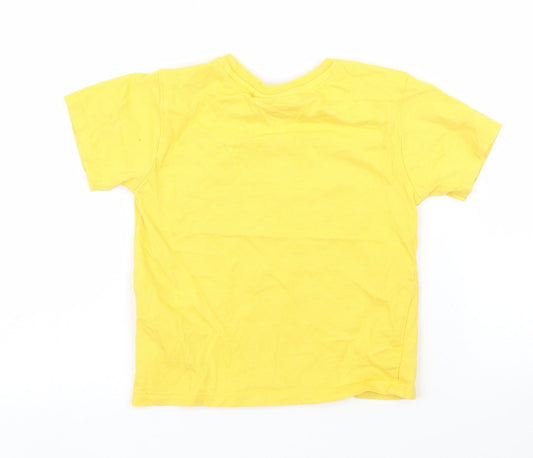 Batman Boys Yellow Basic T-Shirt Size 3 Years