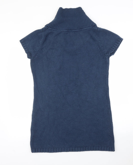 ESMARA Womens Blue Tunic Jumper Size M