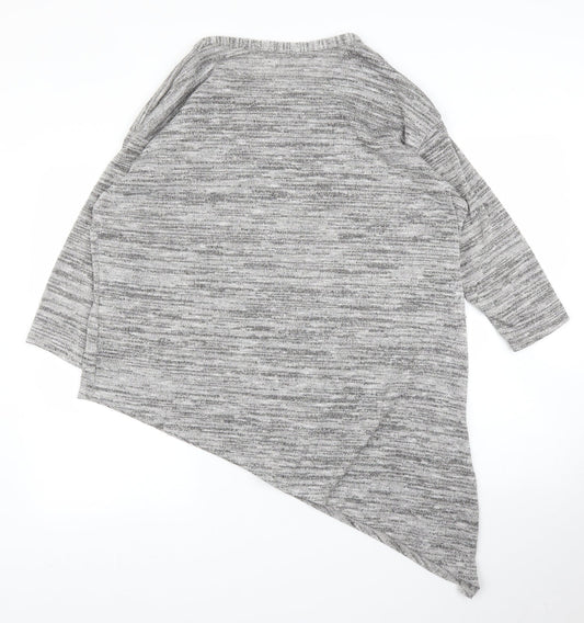 Quiz Womens Grey Pullover Jumper Size 16