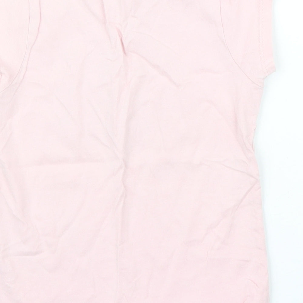 George Girls Pink Basic T-Shirt Size 2 Years