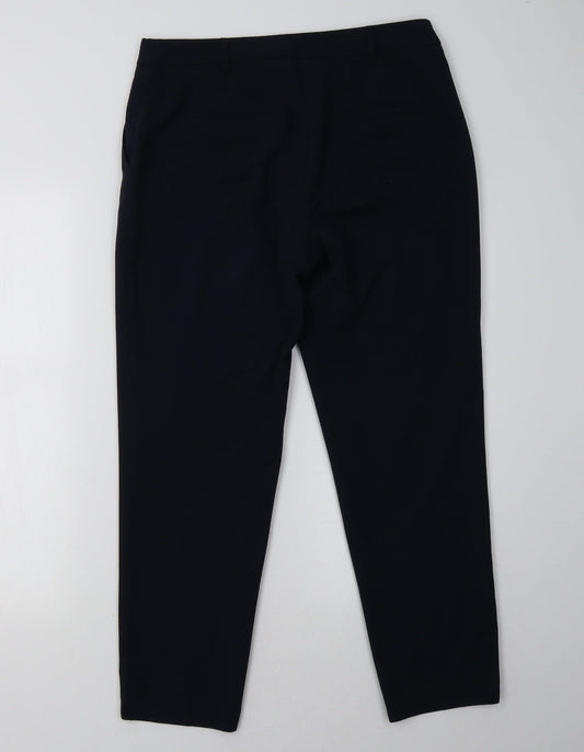 Dorothy Perkins Womens Blue Trousers Size 10 L28 in