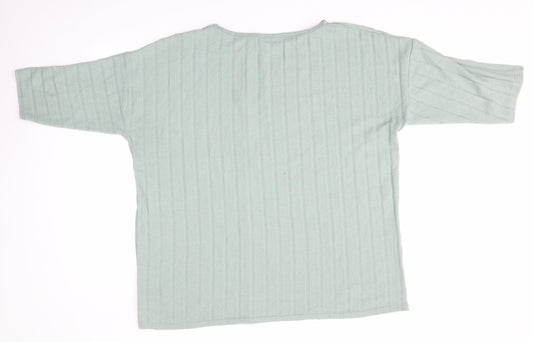 Nutmeg Womens Green Pullover Jumper Size 18