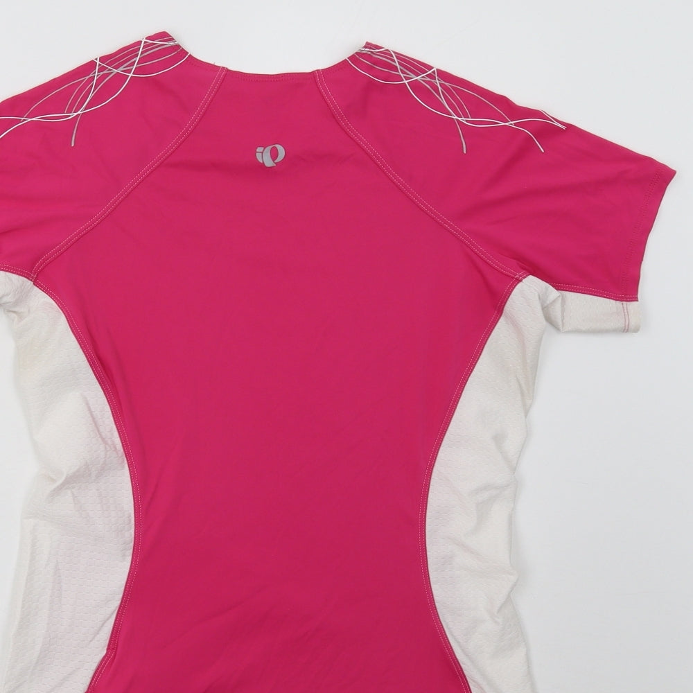 Pearl Izumi Womens Pink Basic T-Shirt Size S