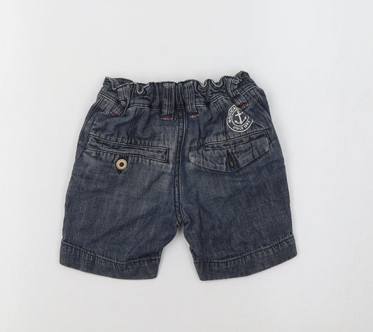 NEXT Boys Blue Cargo Shorts Size 3 Years