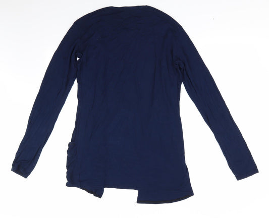 Stylewise Womens Blue Cardigan Jumper Size 16