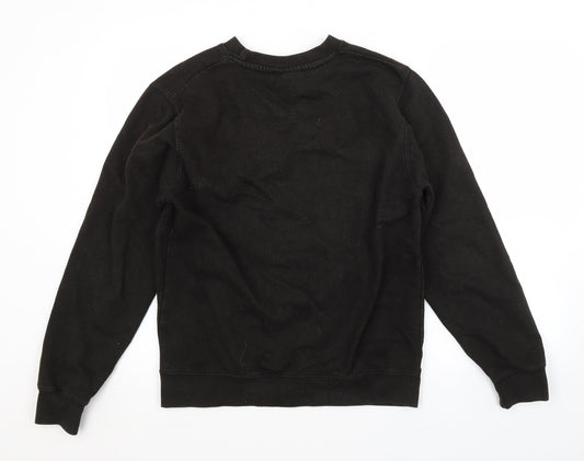 RMDY Mens Black Pullover Sweatshirt