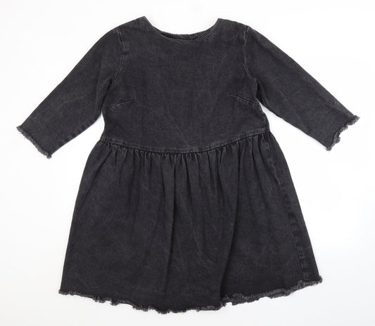 ASOS Womens Grey A-Line Size 8