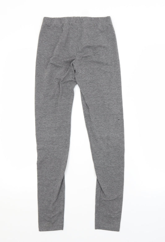 H&M Womens Grey Jogger Leggings Size 8