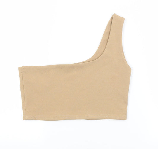 REBELLIOUS Womens Brown Camisole Tank Size 10