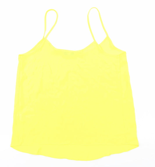 Papaya Womens Yellow Basic Tank Size 8