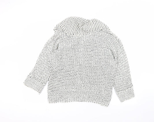 New Look Womens White Cardigan Jumper Size S