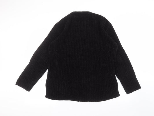 mackays Womens Black Pullover Jumper Size M