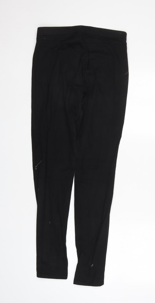 H&M Womens Black Tapered Jeans Size 6 L30 in