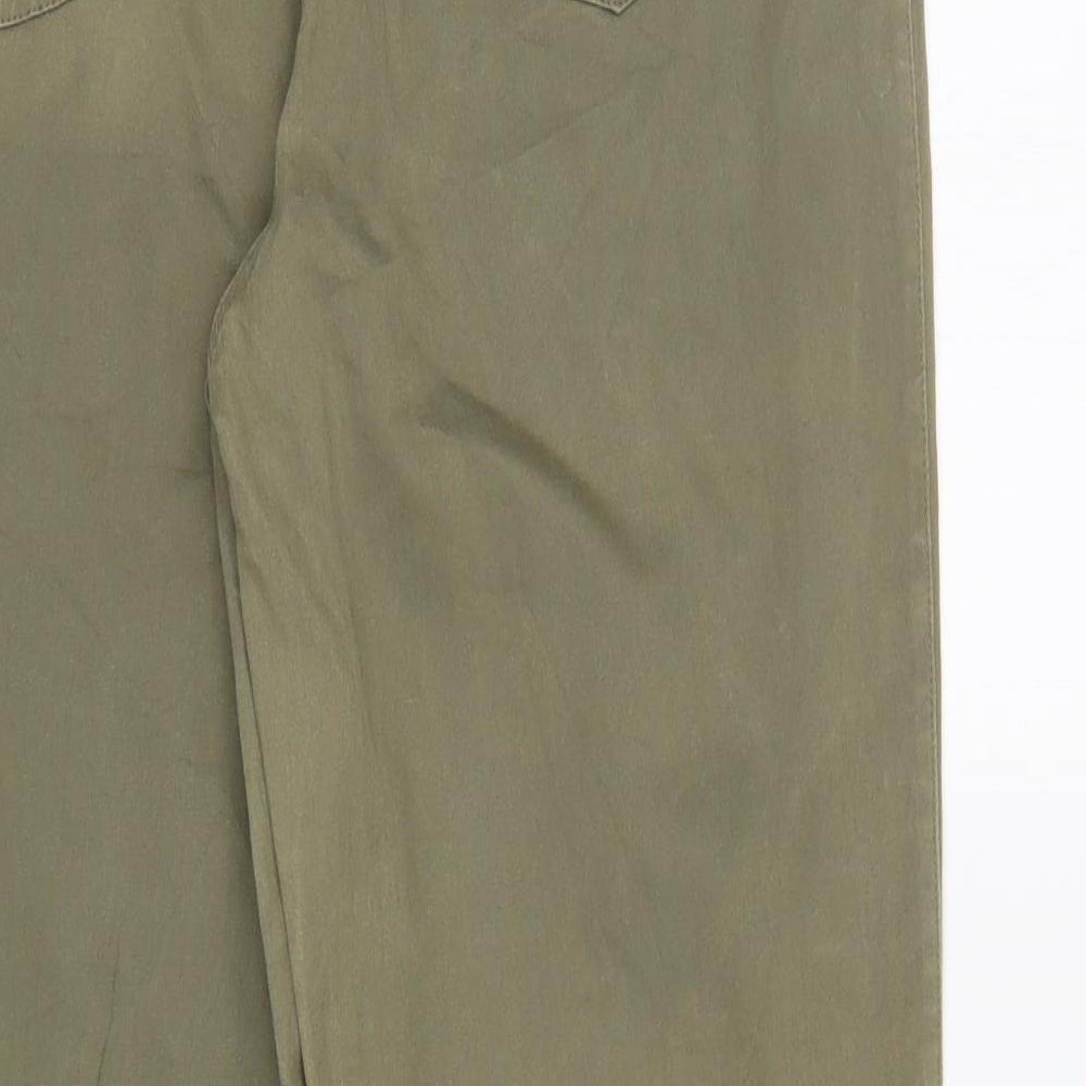 Sound No.1 Womens Green Straight Jeans Size 14 L29 in