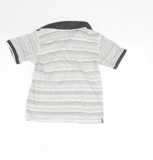 M&Co Boys Grey Basic Polo Size 9-10 Years