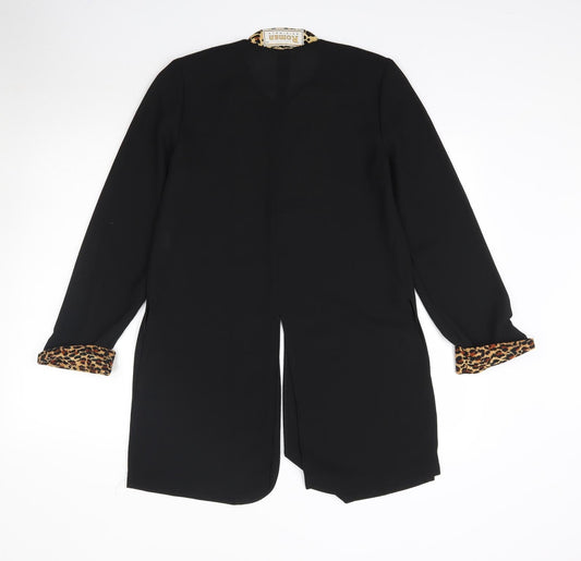 Roman Womens Black Jacket Blazer Size 10