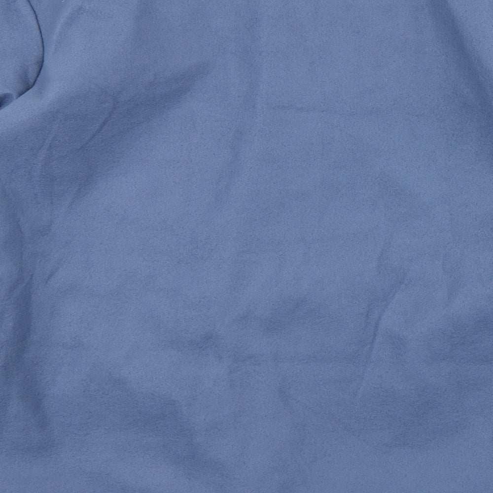 Gabrielle Vicenza Womens Blue Overcoat Coat Size 20
