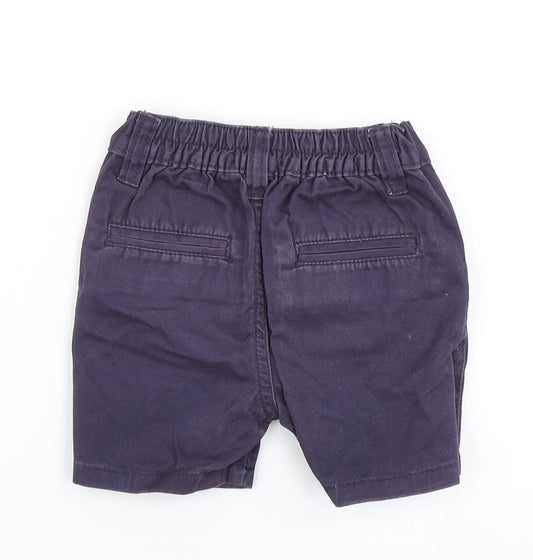 Little Rebel Boys Blue Cropped Trousers Size 12-18 Months