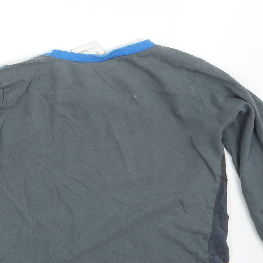 Batman Boys Grey Pullover Sweatshirt Size 2-3 Years - Batman