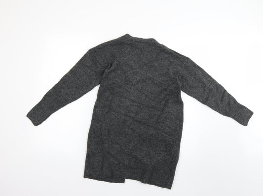 Dorothy Perkins Womens Grey Cardigan Jumper Size S