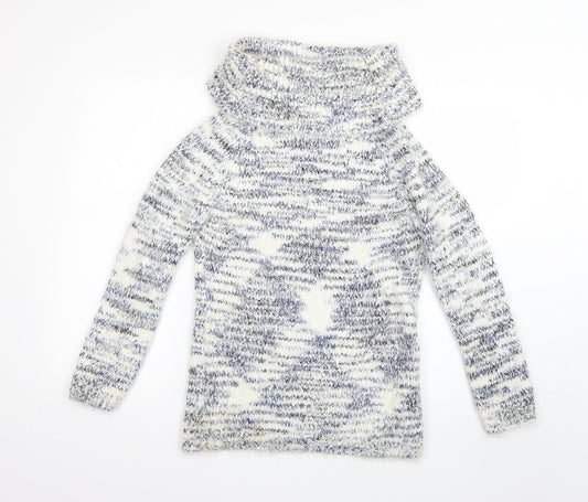 Peacocks Womens Multicoloured Pullover Jumper Size S