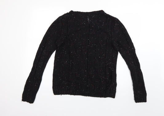 Marks and Spencer Womens Black Pullover Jumper Size M