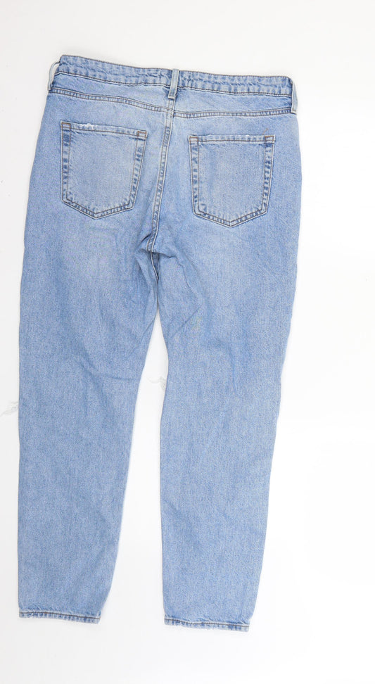 forever21 Womens Blue Straight Jeans Size 30 L26 in
