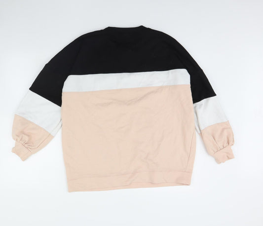 Missguided Womens Pink Pullover Jumper Size 12