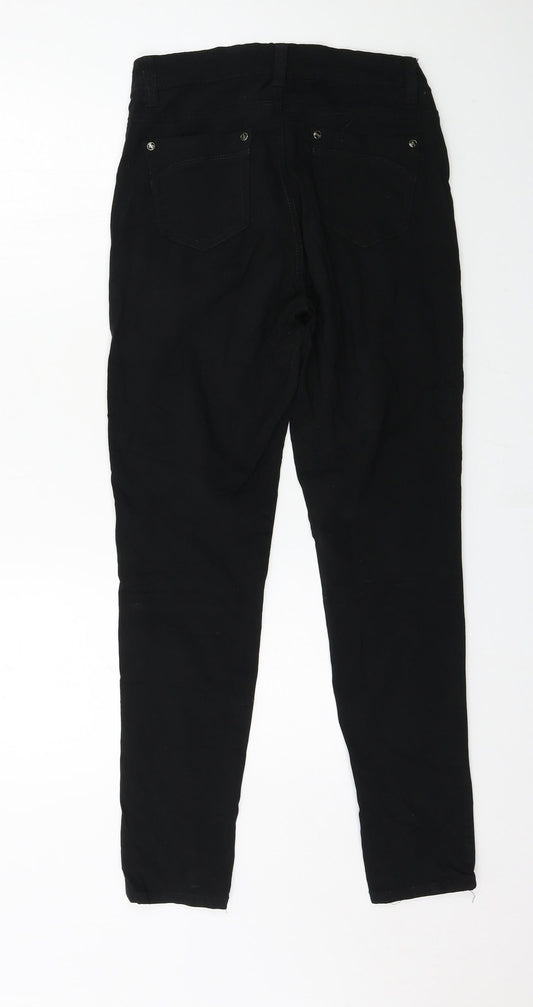 G-Smack Womens Black Trousers Size 10 L27 in