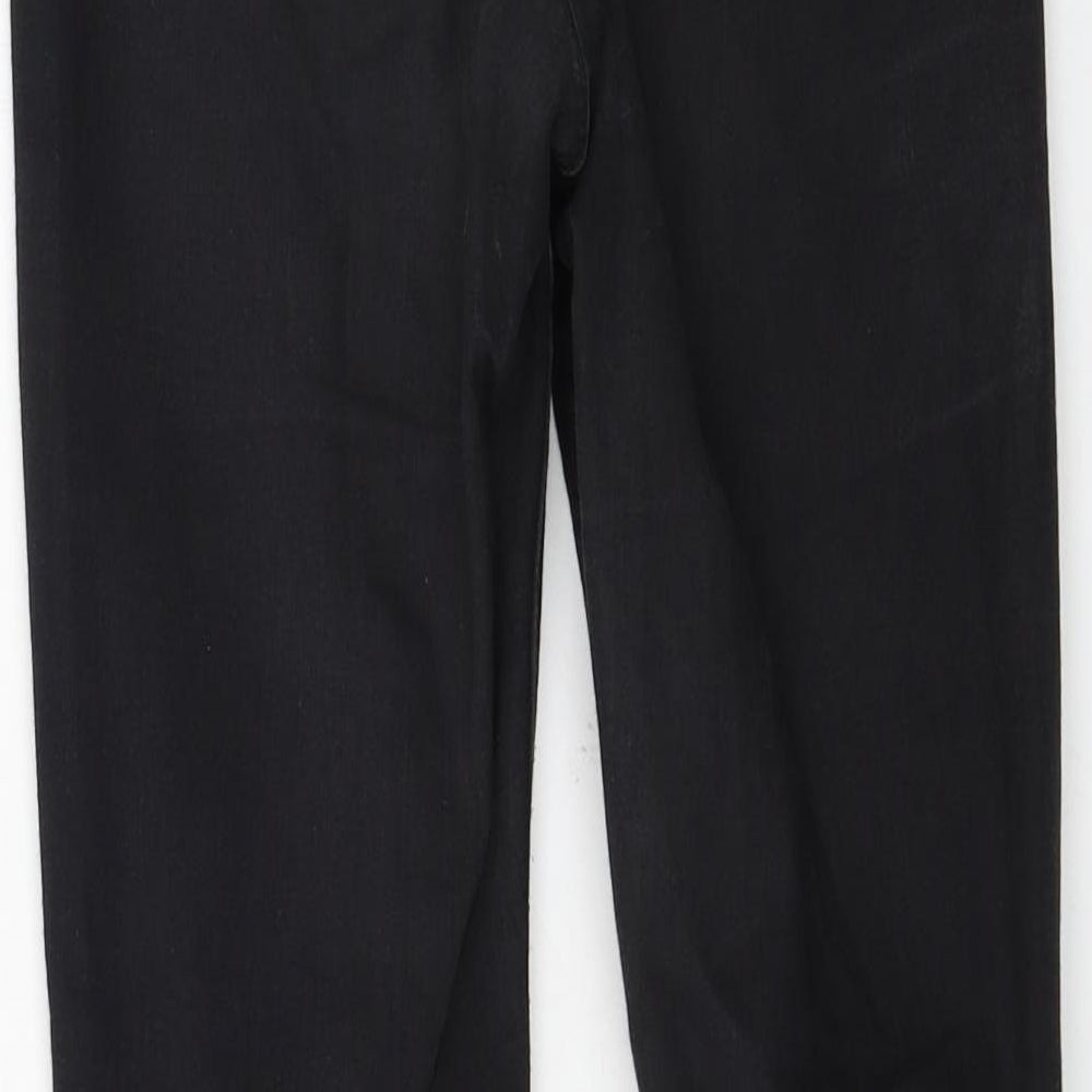 Topshop Womens Black Denim Skinny Jeans Size 26 in L32 in