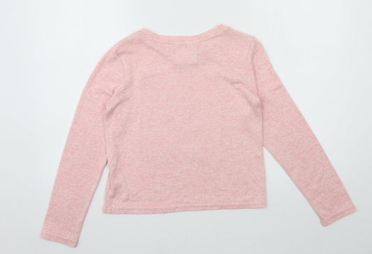Primark Girls Pink Jersey Basic T-Shirt Size 10-11 Years - Team Nice