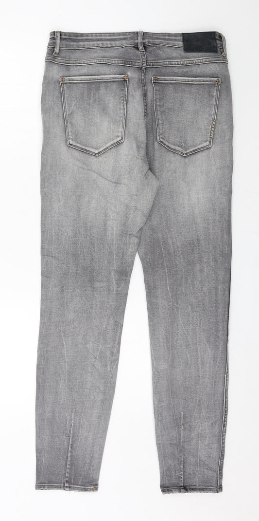 Neuw Denim Womens Grey Denim Skinny Jeans Size 10 L28 in