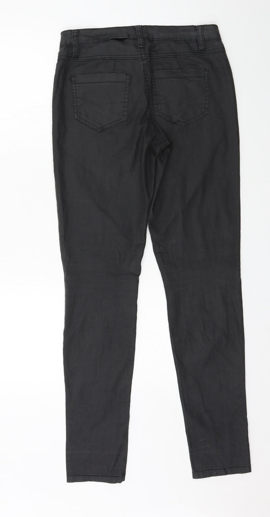 Pieces Womens Grey Denim Skinny Jeans Size 30 in L31 in
