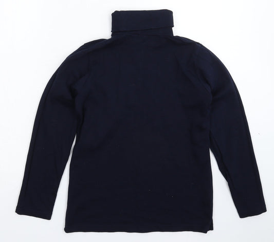 EWM Womens Blue Pullover Sweatshirt Size 12