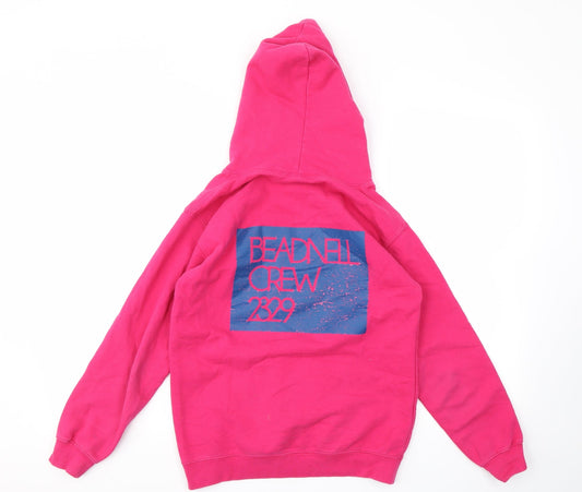 Awdis Girls Pink Pullover Jumper Size 12-13 Years