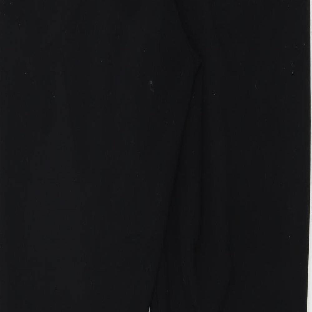 Marks and Spencer Womens Black Trousers Size 8 L30 in