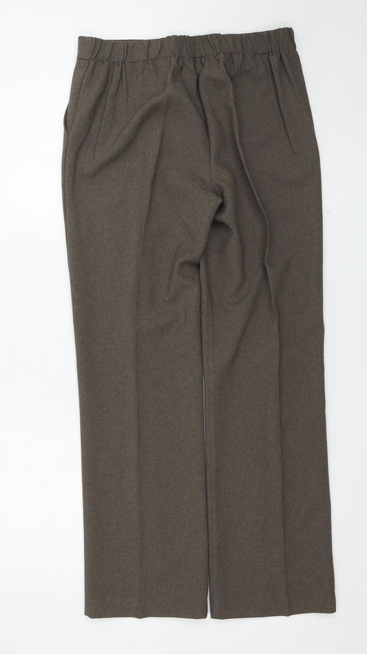 Bonmarché Womens Brown Trousers Size 10 L29 in