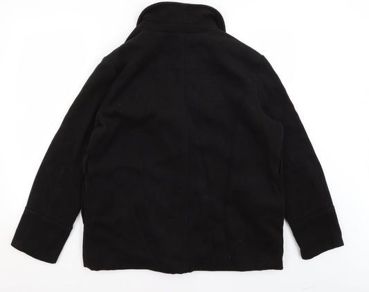 Boohoo Womens Black Jacket Size 14