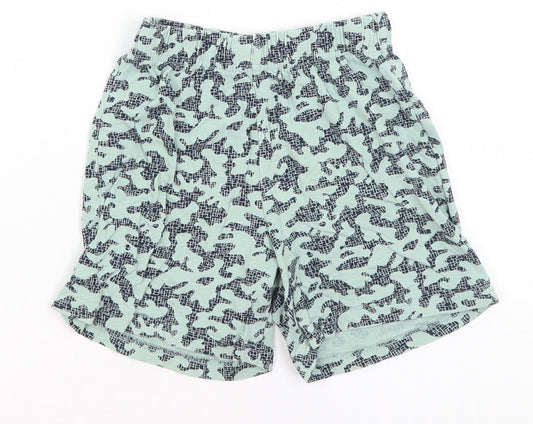 Nutmeg Boys Blue Camouflage Bermuda Shorts Size 5-6 Years