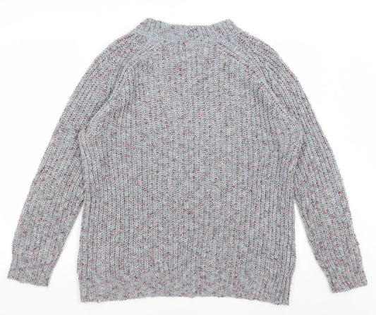 Papaya Womens Grey Pullover Jumper Size M