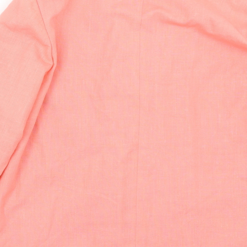 Richards Womens Pink Jacket Blazer Size 12