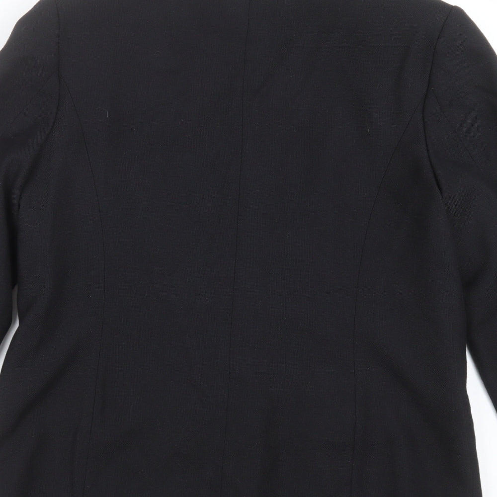 Paul Berman Womens Black Jacket Suit Jacket Size 12