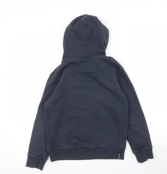 Carbrini Boys Blue Pullover Hoodie Size 8 Years