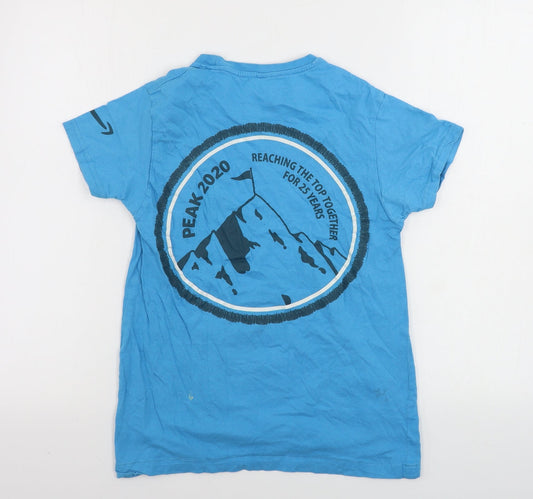 Roly Boys Blue Basic T-Shirt Size S