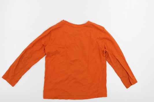 Primark Boys Red Basic T-Shirt Size 6-7 Years